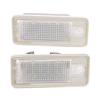 Immagine di DONGMAO 2 pz 18 LED Luci Targa Luce per A/UDI A3 S3 8P 8PA A4 S4 B6 B7 8 H RS4 8E A5 RS5