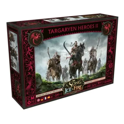 Immagine di CMON, A Song of Ice &amp; Fire Eroi di Haus Targaryen II, Espansione, Tabletop, 2 giocatori, dai 14+ anni, 45+ minuti, tedesco, multilingue
