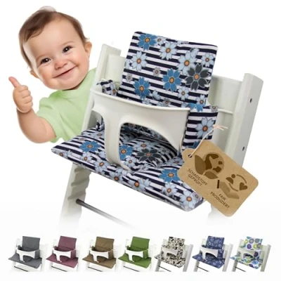 Immagine di cuscini per seggiolone bambini Stokke Tripp Trapp, sostitutivi, 20 colori a scelta, 2 pezzi
