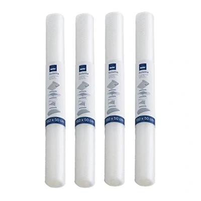 Immagine di Kela 390166, Tappetino, Set di 4 Rotoli, da Ritagliare, per cassetti e scaffali, 150 x cm, &#039;Soletta&#039;, Trasparente, Plastic, Transparent, One Size, unità
