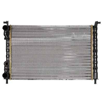 Immagine di NRF 58221 Radiatore motore Alluminio 525 359 34 Alette di raffreddamento montate meccanicamente FIAT: Palio I Hatchback, Strada Pick up