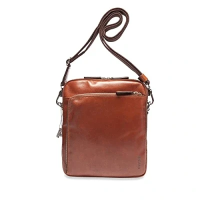 Immagine di Picard, Borsa a tracolla da uomo in pelle oliata, colore cognac/marrone, serie Buddy, 401651B210