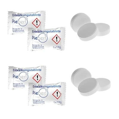 Immagine di 10 X Pastiglie anticalcare im Flow Pack per Beverage Dispenser Tassimo piebert® Qualità made in Germany
