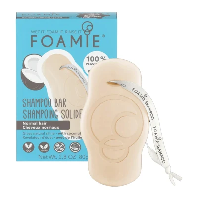 Immagine di Foamie Stiff shampoo per capelli normali Shake Your Coconuts 80 g