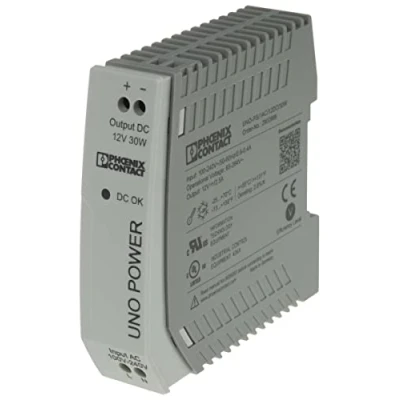 Immagine di Alimentatore per guida DIN Phoenix Contact UNO PS/1AC/12DC/30W 12 V/DC 2.5 A 30 W 1 x
