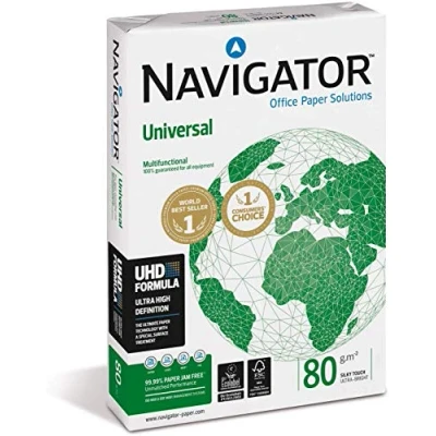 Immagine di MEDIA WAVE store navigator Risma di carta formato A4 500 fogli da 80g Universal Copy (1 Risma)