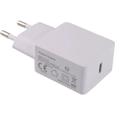 Immagine di Dehner Elektronik Adattatore USB C 20 W Presa di corrente, Ambiente interno Corrente uscita max. 3 A C® Num. uscite: 1 x Power Delivery (USB PD)