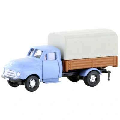 Immagine di Minis by Lemke LC3232 N Camion modello Opel Flash Pritsche/Plane