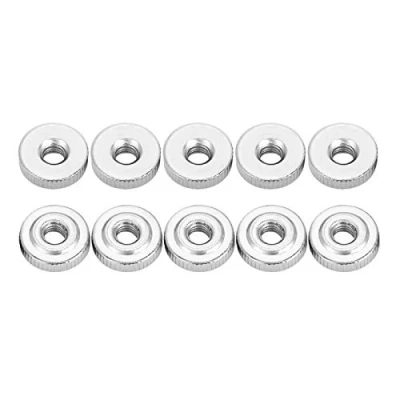 Immagine di Dado zigrinato 10/5/2/1 x M3 M4 M5 M6 M8 M10 Dadi zigrinati zigrinati(M3（10pcs）)