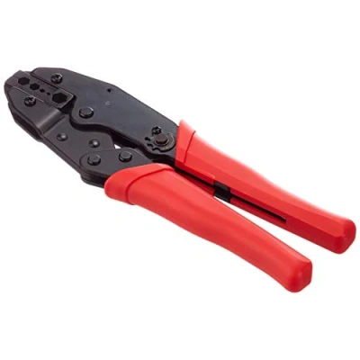 Immagine di Transmedia SW2L Pinza crimpatrice manuale per cavi F, BNC, 6, 58, 59, RG 62, pressione regolabile