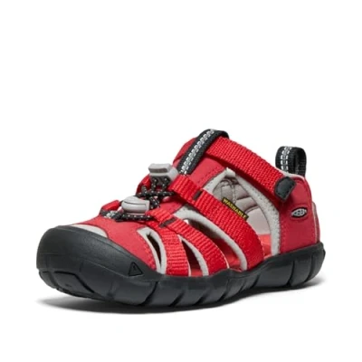Immagine di KEEN Seacamp 2 CNX, Sandali Unisex Bambini e Ragazzi, Nastro in Lega Rossa, 10 UK