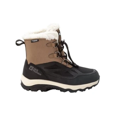 Immagine di Jack Wolfskin VOJO Shell Texapore MID Unisex Stivali da neve Brown black per bambini, Taglia: 35,