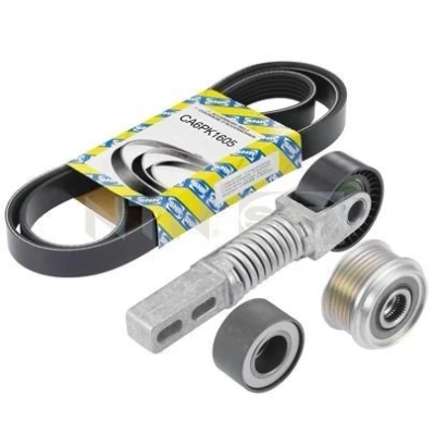 Immagine di SNR KA855.08 Kit cinghie Poly V RENAULT: CLIO 2, LAGUNA 2 Grandtour, Scénic 1