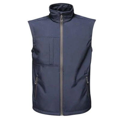 Immagine di Regatta Gilet In Softshell Iii Strati Octagon Ii Uomo Impermeabile Traspirante E Antivento Bodywarmers, Uomo, Navy(Seal Grey), S