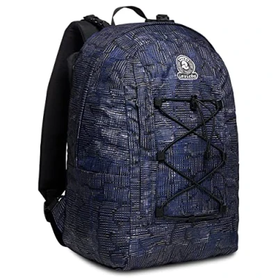 Immagine di Invicta Zaino Reversibile Twist, Blu, 2 zaini in 1, Scuola &amp; Tempo Libero