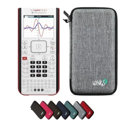 Immagine di CALCUSO Pacchetto Base grigio chiaro con Calcolatrice TI Nspire CX II T