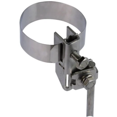 Immagine di DEHN 540100 BRS 16.168 AK1X10 2X6.8 V2A Elemento di fissaggio per scaricatori 1 pz.