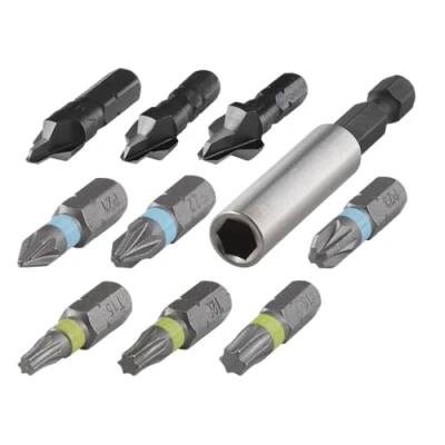 Immagine di Wolfcraft 2542000 KIT svasatori conici 10 parti 8 mm, 12 mm 1