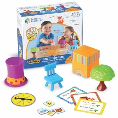 Immagine di Learning Resources Set di attività per imparare le preposizioni luogo Fox in the Box