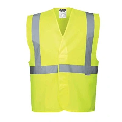 Immagine di Portwest C472 Gilet ad Alta Visibilità, con Una Banda e Bretelle, Giallo, L/XL