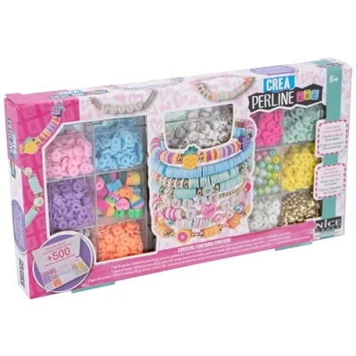 Immagine di Nice Group Pop Set di Perline per Creare Braccialetti e collane, Multicolore, 500, 87042