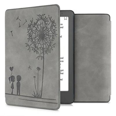 Immagine di kwmobile Custodia eReader Compatibile con Kobo Aura Edition 2 Cover eBook Reader Flip Case Magnetica Pelle PU Amore