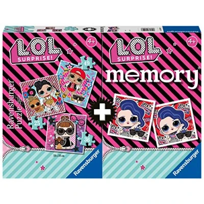 Immagine di Ravensburger LOL Multipack Memory e 3 Puzzle, Multicolore, 20549
