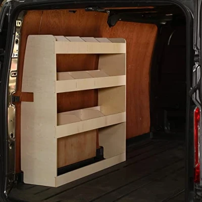 Immagine di VANIFY Scaffali per Furgone Ford Transit Custom L2 2012+ Estantería trasera para El lado del Conductor