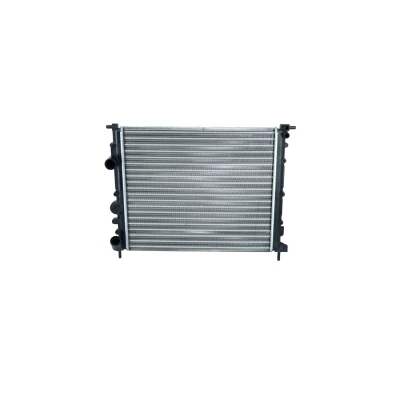 Immagine di NRF 58192 Radiatore motore Alluminio 430 378 23 Alette di raffreddamento montate meccanicamente RENAULT: Kangoo I Express, CLIO 2,