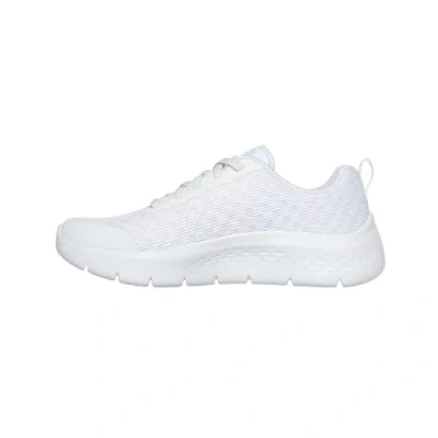 Immagine di Skechers Go Walk Flex, Vai A Camminare Flessibile Viva Donna, White Textile/Trim, 47 EU