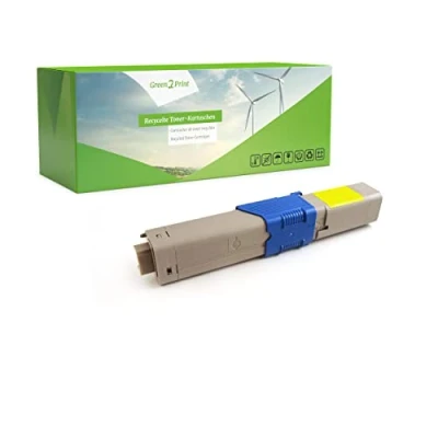 Immagine di Green2Print Toner giallo 1500 pagine sostituisce OKI 46508713 per MC363DN, MC363, C332DNW, C332DN, C332
