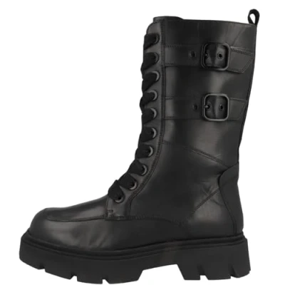 Immagine di Caprice Stivali con i lacci Black nappa, Donna, Taglia: 41, nappa Pelle