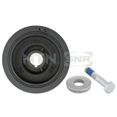 Immagine di SNR DPF359.05K1 Puleggia Albero Motore 153 6 con bullone/vite PEUGEOT: 206 Hatchback, 307 SW, CITROËN: C8, Berlingo / First I