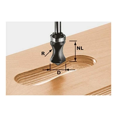 Immagine di Festool Fresa per impugnature HW S8 R16/NL32