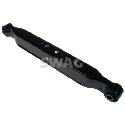 Immagine di SWAG 82 94 8184 Braccio oscillante, Sospensione ruota con supporto/cuscinetto Assale posteriore Dx, inferiore trasversale oscillante Acciaio