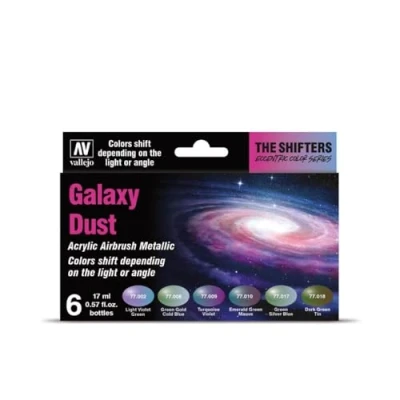 Immagine di Vallejo 77.092 The Shifters Galaxy Dust, Nero, Verde, Argento, Turchese, Acrilico