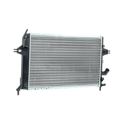 Immagine di NRF EASY FIT 506616 Radiatore motore Alluminio 600 366 42 con bussola in gomma Alette di raffreddamento saldate OPEL: Astra G Caravan, Van