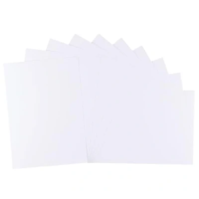 Immagine di Vaessen Creative Florence Carta autoadesiva per bricolage, formato A4, 10 pezzi, colore: Bianco