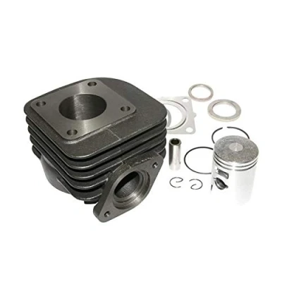 Immagine di Kit cilindro pistone ghisa scooter Kymco 50 Dink due tempi raffreddamento aria