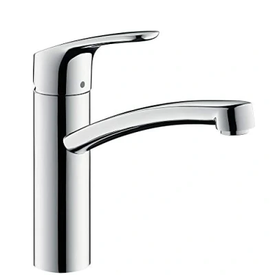 Immagine di hansgrohe Focus M41 Rubinetto da cucina (1 getto), Miscelatore con altezza bocca 160 mm, monocomando girevole, cromo, 31806000