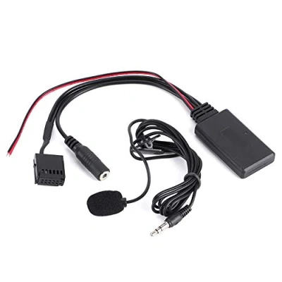 Immagine di Akozon Adattatore cavo audio Bluetooth per auto AUX in macchina con microfono Chiamata vivavoce Adatto Focus 6000CD