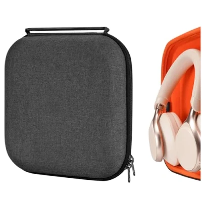 Immagine di GEEKRIA Custodia rigida per cuffie ATH M50, M50X, M40, M40X, ESW9, ESW10, SONY MDR ZX770BN, XB950,MDR XB900 and More, Auricolari Borsa da viaggio