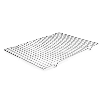 Immagine di Lacor 66927 Griglia Rettangolare per Pasticceria, 43 x 30 cm, Acciaio Cromato, Argento