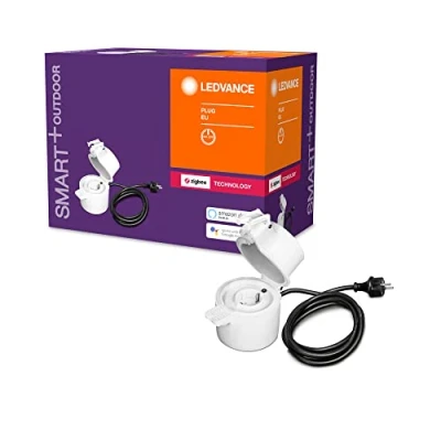 Immagine di LEDVANCE SMART+ Outdoor Plug 4058075729308 Wi Fi, ZigBee SMART+, Presa di alimentazione per esterni Ambiente esterno, interno 3680 W