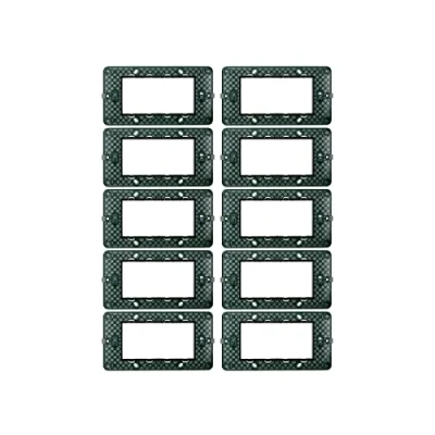 Immagine di Supporto Compatibile Con Vimar Plana, Per Scatola 502 503 504 507 (10, 4 Moduli/Posti)