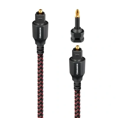Immagine di AudioQuest Cinnamon Optilink 1.5m cavo Audio 1,5 m TOSLINK Nero Cables (TOSLINK, TOSLINK, 1.5 m, Nero)