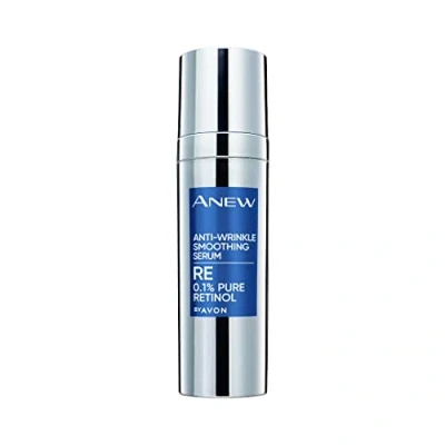Immagine di Avon Anew Siero levigante antirughe da 30 ml, formula anti età, 1,0% retinolo per mirare alle linee sottili, aumenta il collagene, cruelty free