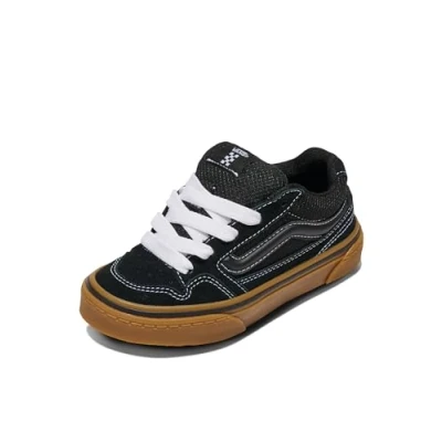 Immagine di Vans Caldrone, Sneaker Unisex Bambini e Ragazzi, Suede Mesh Black Gum, 36 EU