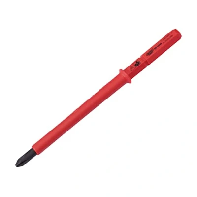 Immagine di Draper 9651 CS numero 2 Ergo Plus VDE croce slot cacciavite lama intercambiabile, blu, 100 mm