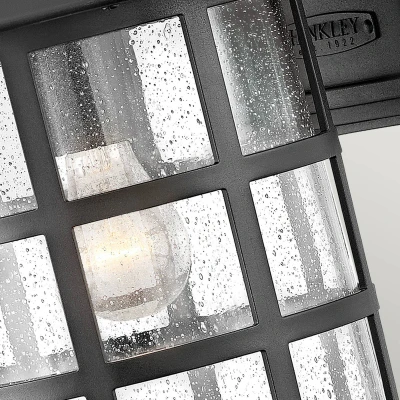 Immagine di HINKLEY Applique esterni Freeport L lanterna nero 1 luce